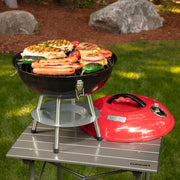 Asador Portátil de Carbón 14