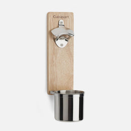 Destapador de Botellas Magnético con Porta Vaso