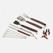 Juego de Parrilla Mango de Madera 18 pzs Cuisinart
