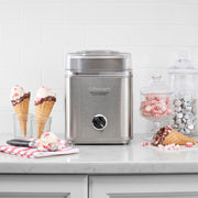 Máquina para helado automática 2 L acero ICE-30BCP1ES Cuisinart