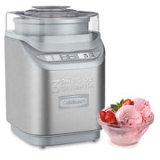 Máquina de Helado Programable de Acero 2 L Cuisinart ICE-70P1