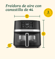 Freidora de aire con canastilla de 4 L Cuisinart