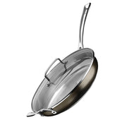 Baterías de Cocina Acero Inoxidable Negra 11 pzs BSC7-11ES Cuisinart