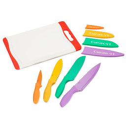 Set de Cuchillos y Tabla para Picar 9 pzs C55CB-9PRES Cuisinart