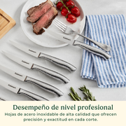 Juego de 6 cuchillos para carne Classic® Cuisinart