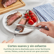 Juego de 6 cuchillos para carne Classic® Cuisinart