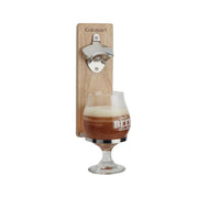 Destapador de Botellas Magnético con Porta Vaso