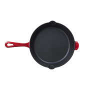 Sartén de Hierro Fundido Cast Iron Rojo 10