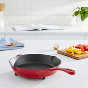 Sartén de Hierro Fundido Cast Iron Rojo 10