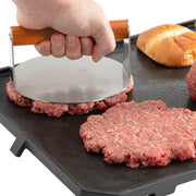 Prensa de Acero Inoxidable para Smash Burgers Cuisinart Outdoors