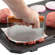Prensa de Acero Inoxidable para Smash Burgers Cuisinart Outdoors