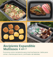 Recipiente Expandible Multiusos 4 en 1 Cuisinart Outdoors