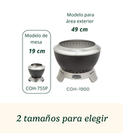 Chimenea de Mesa sin Humo Cleanburn 19 cm Cuisinart