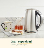 Tetera de Acero Inalámbrica Programable CPK-17P1 Cuisinart