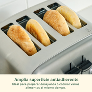 Tostador de Acero Clásico 4 Panes CPT-180P1 Cuisinart