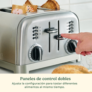 Tostador de Acero Clásico 4 Panes CPT-180P1 Cuisinart