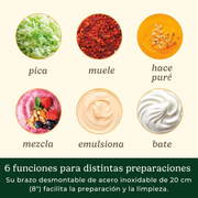 Batidora de Inmersión 2 velocidades Blanca CSB-179ES Cuisinart