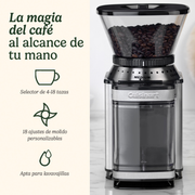 Molino de Café 18 Niveles Programable DBM-8ES Cuisinart