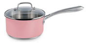 Batería 7 Pzs Rosa Pastel Mate Acero Inoxidable Cuisinart