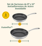 Set de 2 Sartenes (20 y 24cm) FusionPlus Cuisinart FPS22-810ES