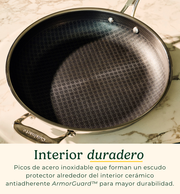 Plancha Redonda de Acero Inoxidable FusionPlus™ de 30.5 cm