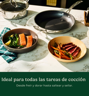 Plancha Redonda de Acero Inoxidable FusionPlus™ de 30.5 cm