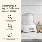 Máquina para helado automática 1.5L ICE-21P1ES Cuisinart