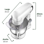 Batidora de Pedestal Blanca 5.5 Qts SM-50ES Cuisinart