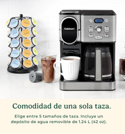 Cafetera 2 en 1 Cuisinart SS-16 Café Frío o Caliente