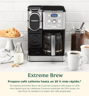 Cafetera 2 en 1 Cuisinart SS-16 Café Frío o Caliente