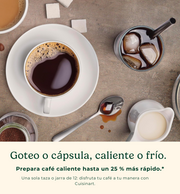 Cafetera 2 en 1 Cuisinart SS-16 Café Frío o Caliente