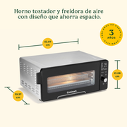 Horno Freidora de Aire Digital 14 en 1